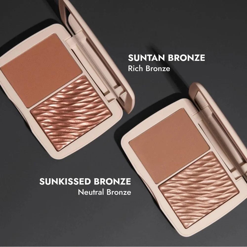 Cover FX Suntan Bronze Monochromatic Matte + Shimmer Bronzer Duo